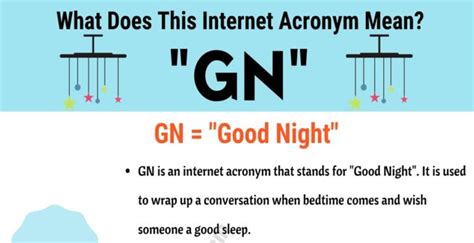 GN Meaning: The Meaning and Interesting Conversation .